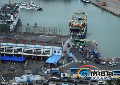 2014年2月5日，大年初六正值海南自駕旅客回程高峰，海口秀英港附近的濱海大道一帶滯留千輛車排長龍。(海報(bào)集團(tuán)全媒體中心記者 張茂 攝)