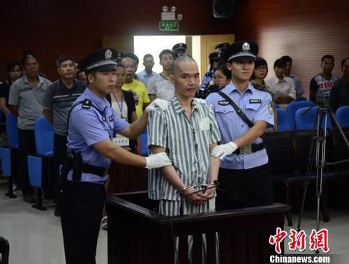 圖為宣判現(xiàn)場。翟李強攝