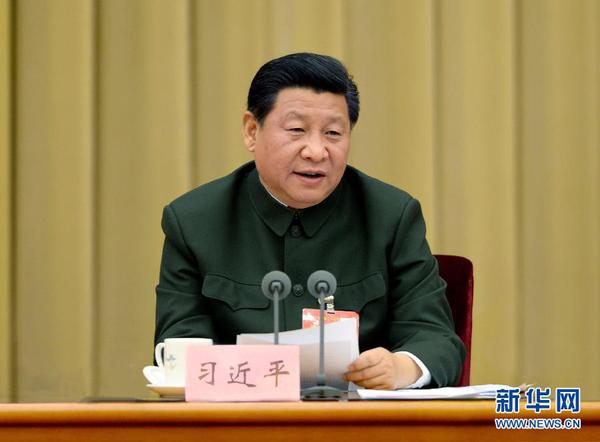 12月3日至4日，全軍裝備工作會(huì)議在北京召開。中共中央總書記、國家主席、中央軍委主席習(xí)近平在會(huì)上發(fā)表重要講話。 新華社記者 李剛 攝