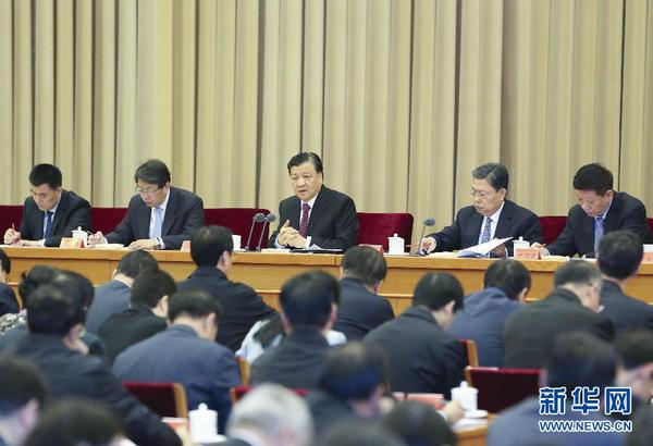 12月19日，全國組織部長會議在北京召開。中共中央政治局常委、中央書記處書記劉云山出席會議并講話。 新華社記者丁林?jǐn)z