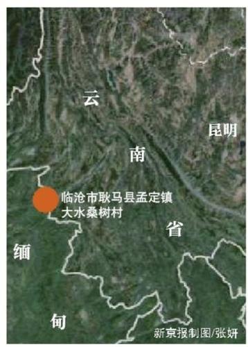 事發(fā)地點(diǎn)位置示意圖