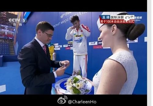 女生看寧澤濤游泳，相當于男生看林志玲洗澡