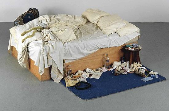 翠西?艾敏，《我的床》（1998）圖片：courtesy of Tate.