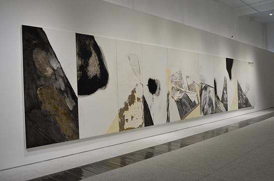 剩山圖 尚揚(yáng) 布面綜合材料 2011-2013