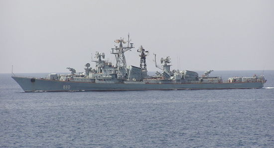 俄羅斯卡辛級驅(qū)逐艦“機(jī)敏”號