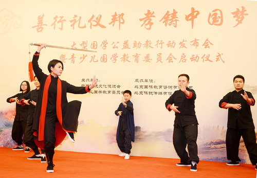 羅子真團隊表演《傳統(tǒng)楊氏太極拳》