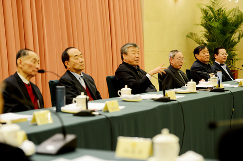 全國政協(xié)京昆室成立30年座談會(huì)現(xiàn)場 (1)