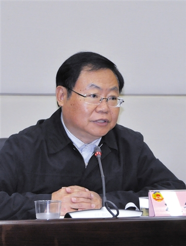 全國(guó)政協(xié)社會(huì)法制委副主任、中共中央政策研究室原副主任施芝鴻。資料圖片