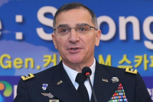  現(xiàn)任駐韓國美軍司令斯卡帕羅蒂