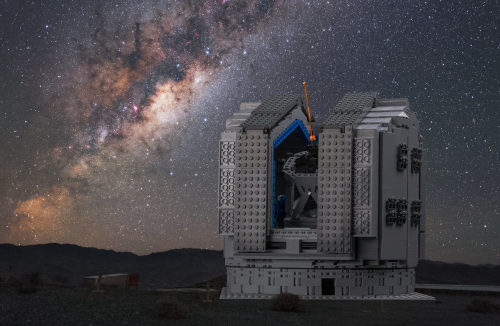 天文學(xué)家用樂高建迷你天文臺(tái)：在家“仰望星空”