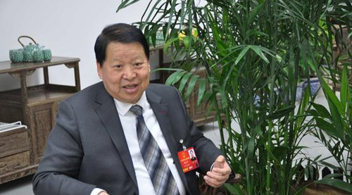全國人大代表、浙江省奉化市滕頭村黨委書記傅企平