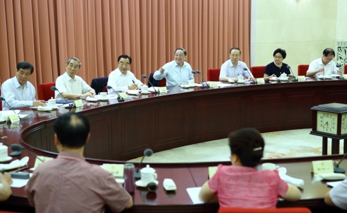 9月8日，全國政協(xié)在北京召開第55次雙周協(xié)商座談會，圍繞“自然保護區(qū)建設與管理”建言獻策。全國政協(xié)主席俞正聲主持會議并講話。