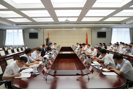 中央統(tǒng)戰(zhàn)工作領(lǐng)導(dǎo)小組調(diào)研檢查組聽取我省專題匯報(bào)