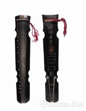晉太康二年“猿嘯青蘿”琴，在中國嘉德2010春拍會(huì)上獲價(jià)1904萬元