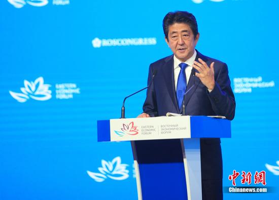 資料圖：日本首相安倍晉三。 <a target='_blank' href='http://www.chinanews.com/'>中新社</a>記者 王修君 攝