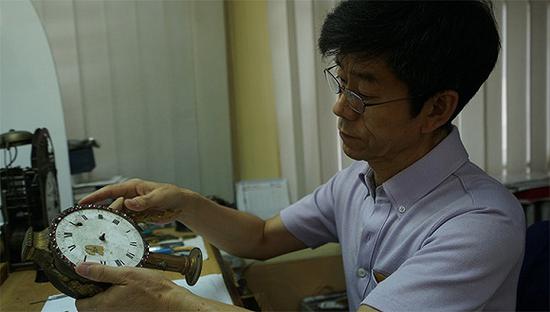 《我在故宮修文物》劇照。