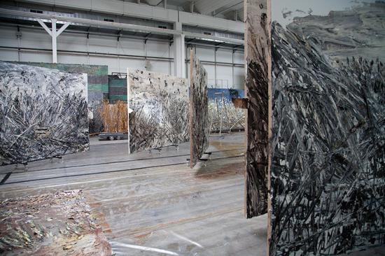 基弗工作室內(nèi)景。圖片：? Anselm Kiefer。 Photography： Anselm Kiefer