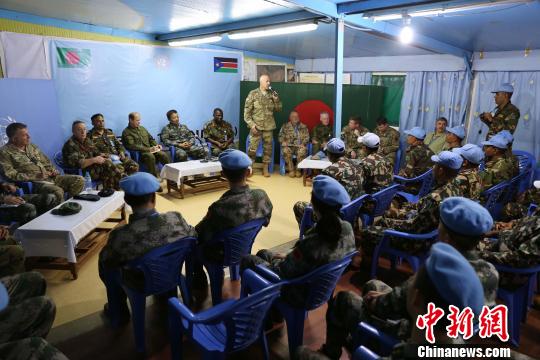 與各出兵國調(diào)研。　李欣 攝