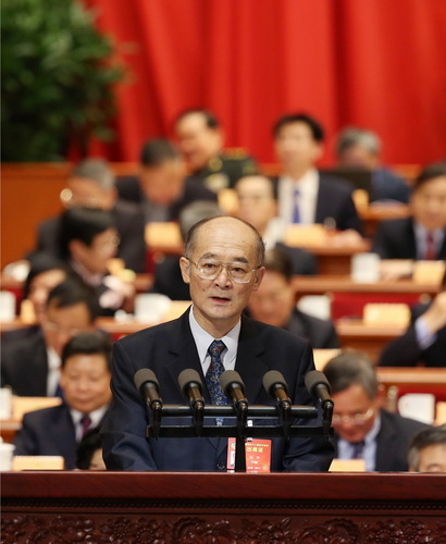 趙陽委員代表全國政協(xié)港澳臺僑委員會、僑聯(lián)界就充分發(fā)揮海外僑胞在“一帶一路”建設(shè)中的獨特作用發(fā)言。