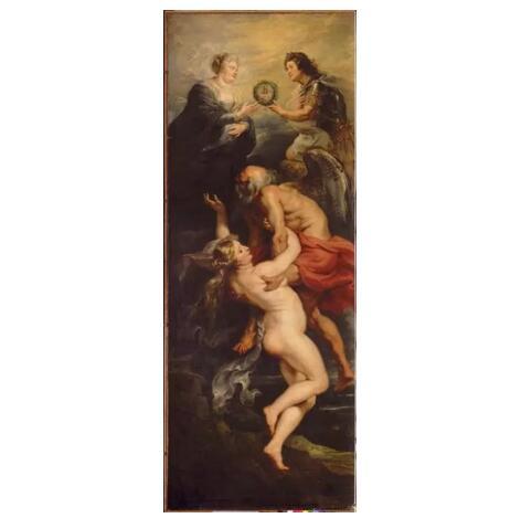 《真理的勝利》（Le Triomphe de la Vérité），彼得·保羅·魯本斯（Pierre Paul Rubens），盧浮宮博物館，巴黎