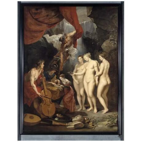 《瑪麗·德·美第奇的教育》（L‘Education de Marie de Médicis），彼得·保羅·魯本斯（Pierre Paul Rubens），盧浮宮博物館，巴黎