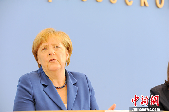 資料圖：德國總理默克爾。 <a target='_blank' href='http://www.chinanews.com/'>中新社</a>記者 彭大偉 攝