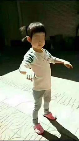 在跳舞的郭子萱。受訪者供圖