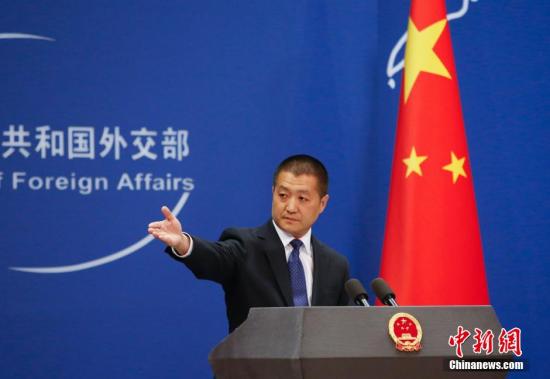 資料圖：中國(guó)外交部發(fā)言人陸慷。<a target='_blank' href='http://www.chinanews.com/'>中新社</a>發(fā) 劉關(guān)關(guān) 攝