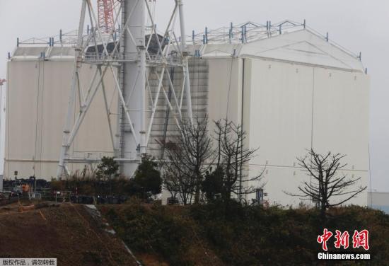圖為記者12日在東電福鳥第一核電站拍攝的現(xiàn)場情況。