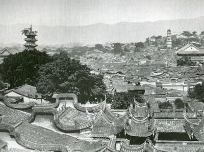 烏塔與白塔，現(xiàn)藏福州市檔案館，Ted Francis Jones攝