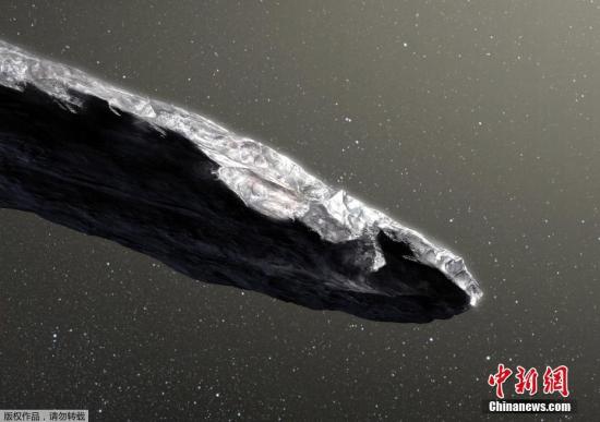 資料圖：人類首次在太陽(yáng)系內(nèi)發(fā)現(xiàn)系外天體。