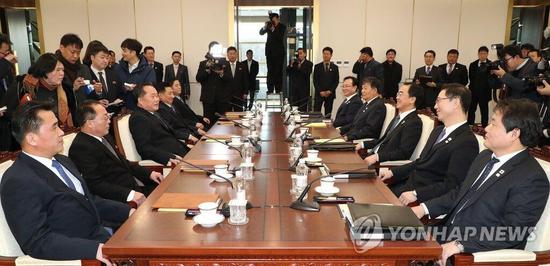 韓朝會(huì)談第一次全體會(huì)議結(jié)束 朝方:希望內(nèi)容能公開(kāi)