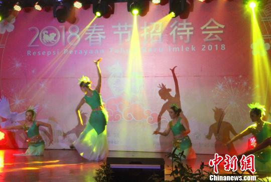 圖為傣族舞蹈《有一個美麗的地方》?！×钟纻?攝