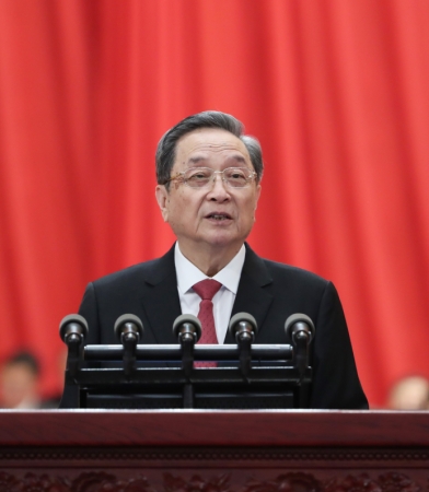 3月3日，中國人民政治協(xié)商會議第十三屆全國委員會第一次會議在北京人民大會堂開幕。這是十二屆全國政協(xié)主席俞正聲代表政協(xié)第十二屆全國委員會常務(wù)委員會，向大會報告過去五年的工作。