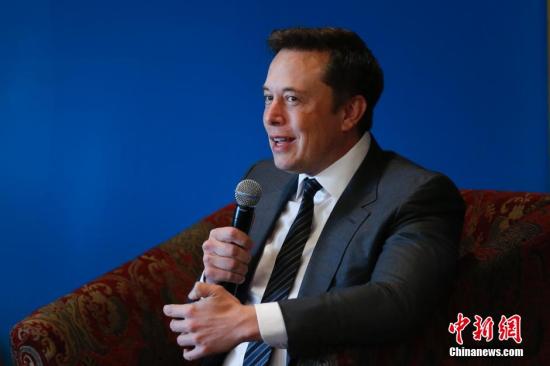 圖為馬斯克。 <a target='_blank' href='http://www.chinanews.com/'>中新社</a>發(fā) 盛佳鵬 攝