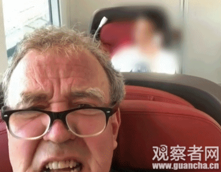 中國(guó)男子乘高鐵大聲打電話 英主播錄像連說4句閉嘴