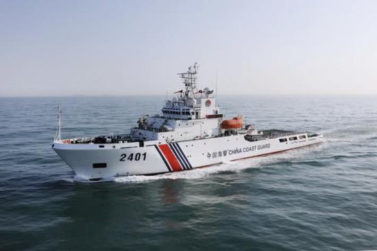 中國4艘海警船進入釣魚島領(lǐng)海巡航 遭到日方監(jiān)視