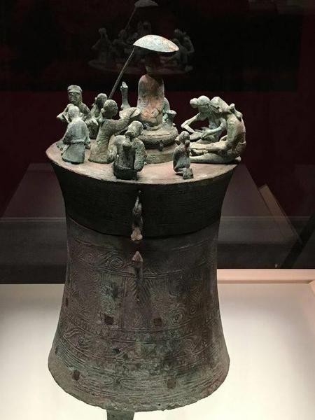古滇國紡織活動的場景活靈活現(xiàn)。