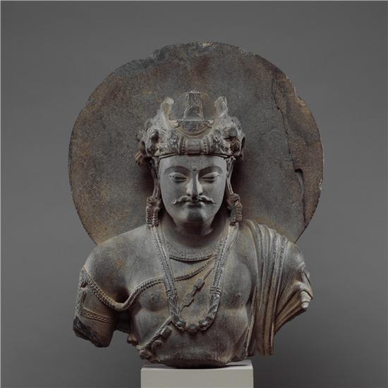 菩薩殘軀，公元3—4世紀(jì)，大都會(huì)博物館