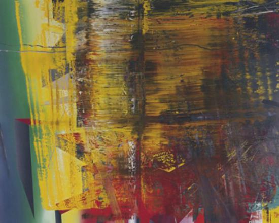 里希特《S D I》320x400cm 1986年 赫斯收藏（HESS COLLECTION， NAPA， CA）
