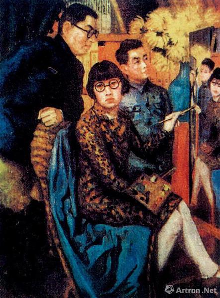 圖5 潘玉良 我的家庭（潘贊化、潘玉良、潘牟）