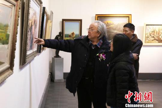 中俄油畫論壇暨學術邀請展啟幕