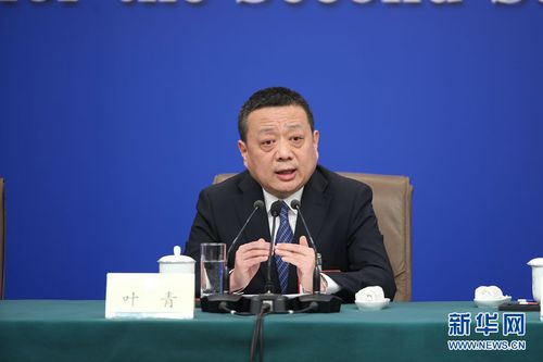 圖為全國(guó)政協(xié)常委、全國(guó)工商聯(lián)副主席，北京葉氏企業(yè)集團(tuán)有限公司董事長(zhǎng)葉青。新華網(wǎng) 中國(guó)政府網(wǎng) 劉廈 攝