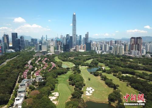 圖為遠(yuǎn)眺深圳平安金融中心。<a target='_blank' href='http://www.chinanews.com/'>中新社</a>記者 陳文 攝