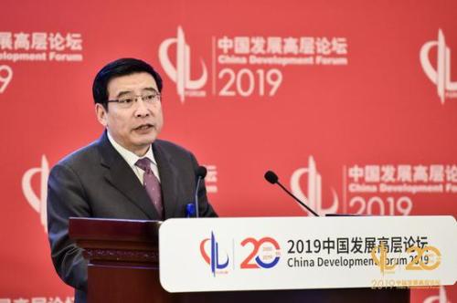 工信部部長苗圩。主辦方供圖