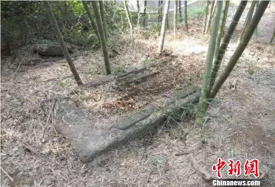 徐階墓整體尚存 長興宣傳部提供 攝