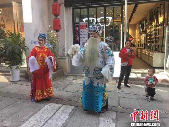 四牌樓街已經(jīng)修繕完畢，對(duì)外開放。(吳蘭/攝) 吳蘭 攝