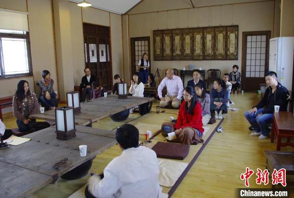“中國院子”公益活動現(xiàn)場。供圖