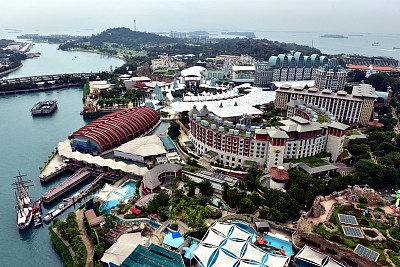 圖為新加坡城市風(fēng)光。圖片來源：視覺中國