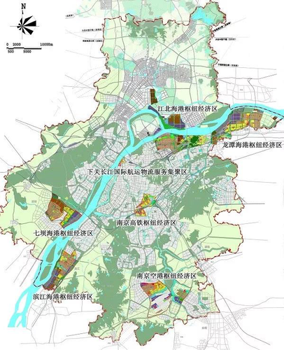 11 南京樞紐經(jīng)濟區(qū)空間分布圖。市發(fā)改委供圖